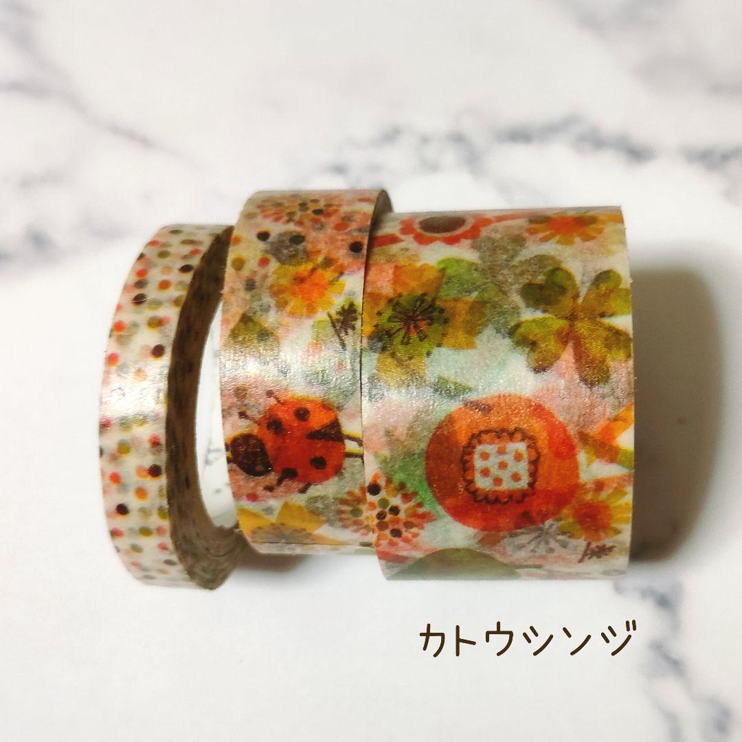 カトウシンジ マスキングテープ 廃盤 マステ