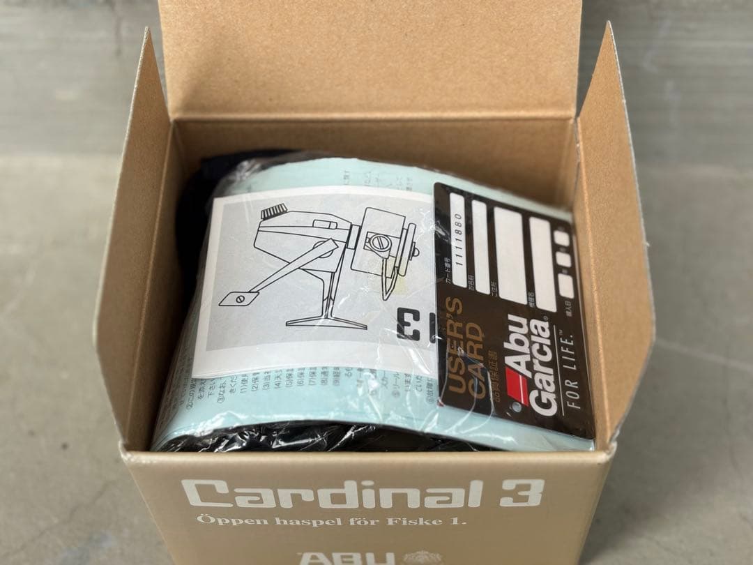 ABU Cardinal 3 スピニングリール 未使用