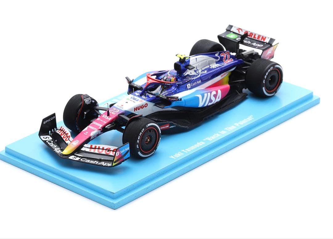 F1速報特注スパーク 1/43 VCARB 01 RB マイアミGP 角田裕毅