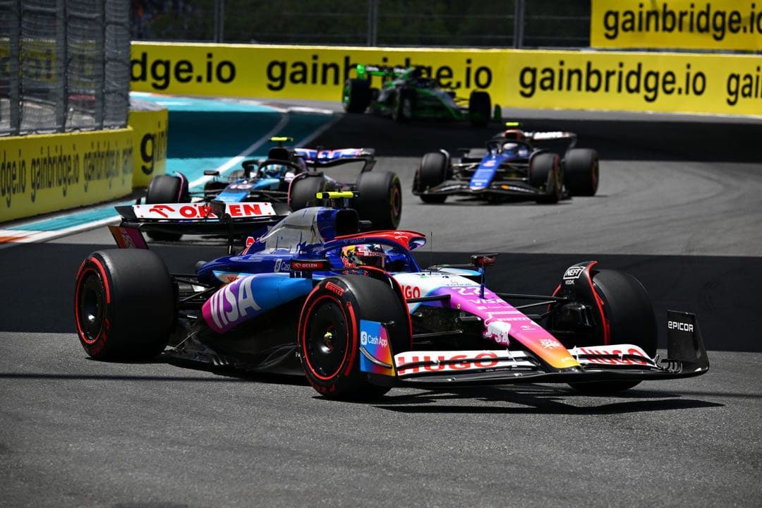 F1速報特注スパーク 1/43 VCARB 01 RB マイアミGP 角田裕毅