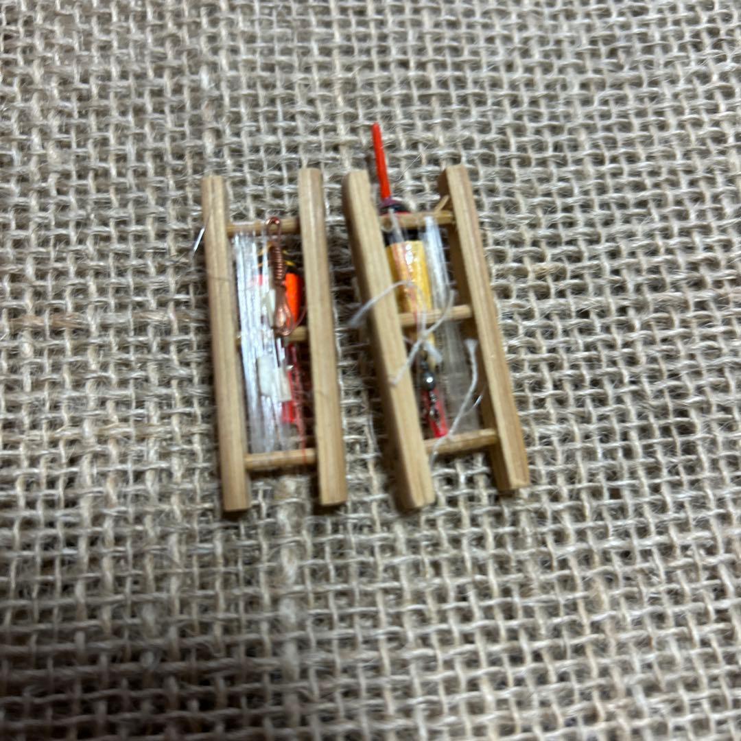 【ハンドメイド】竹竿　タナゴ竿　4尺　仕掛けSET