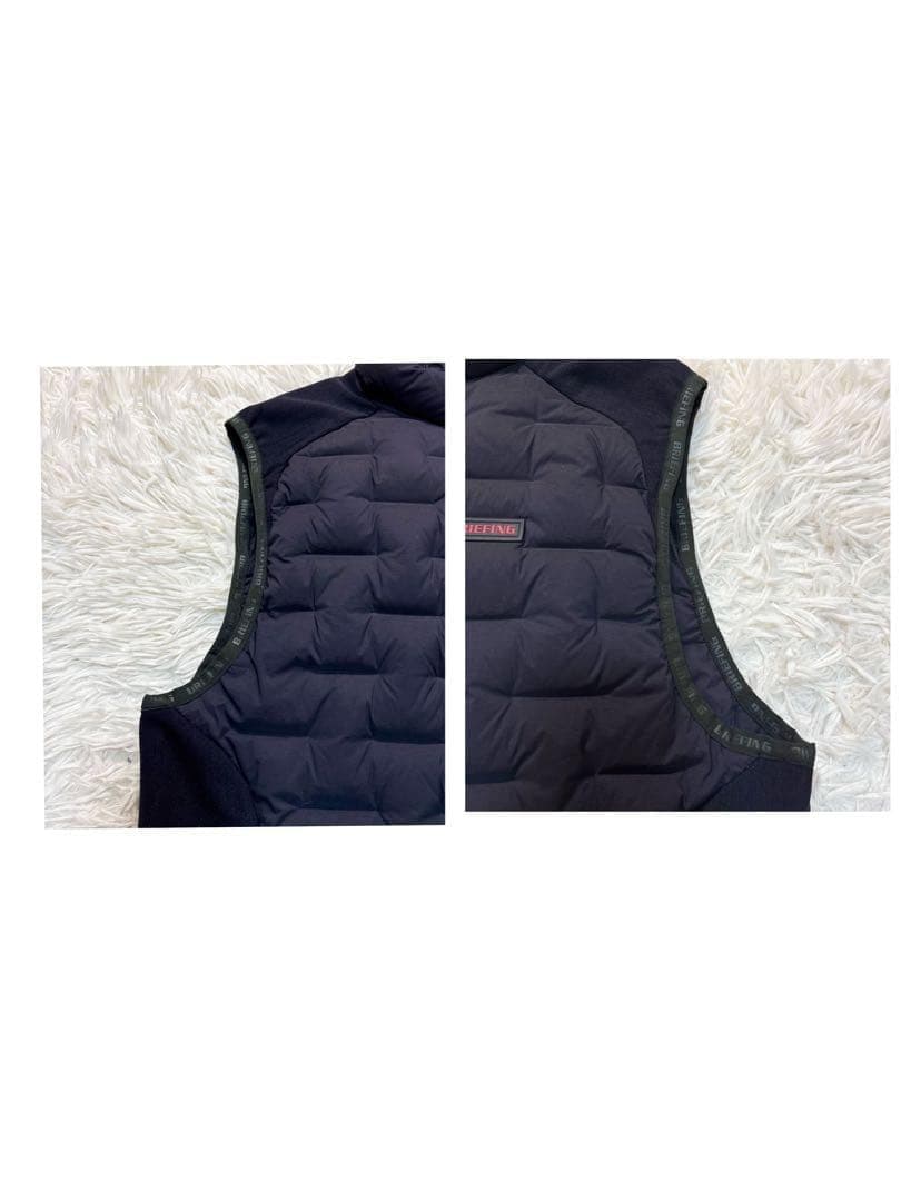 ブリーフィング　ダウンベスト　ブラック
