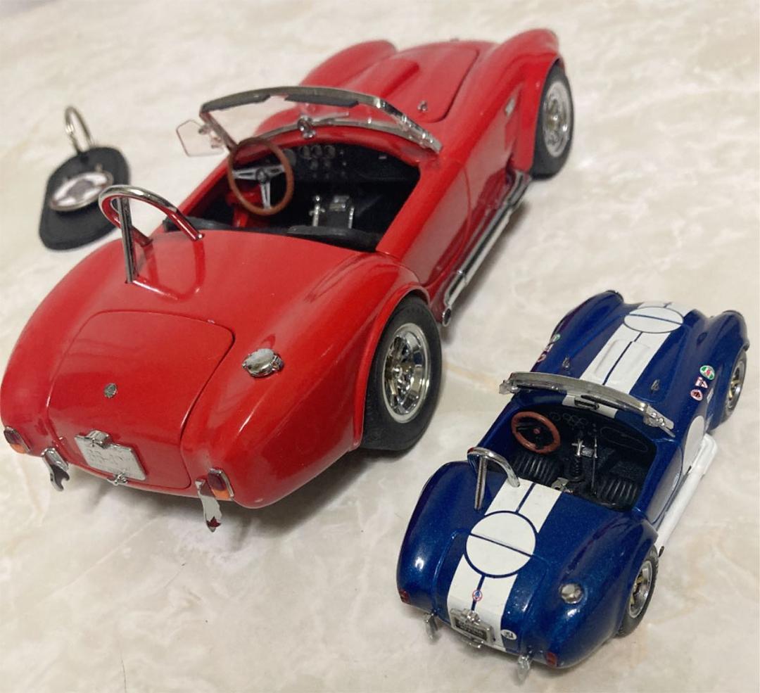 ダイキャスト　COBRA レベル1/20 + 京商1/43 +革製キーホルダー