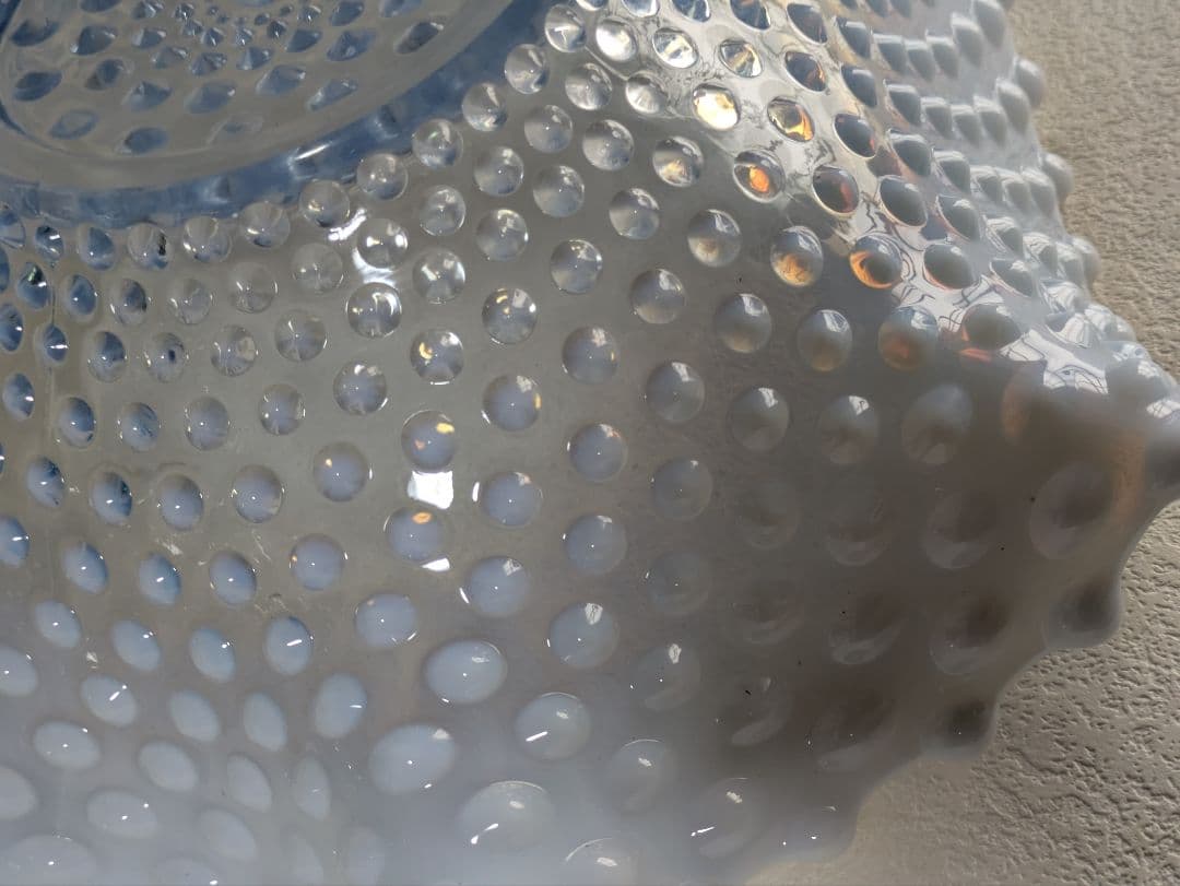 Duncan Miller社　ラージブルーオパルセントホブネイル　フリルボウル