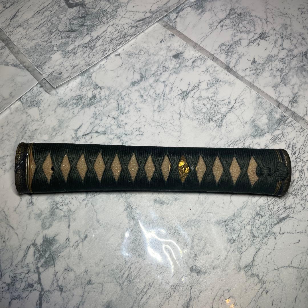 刀装具 セット 柄 刀 脇差 短刀 目釘 時代物 骨董品 アンティーク 蔵出し