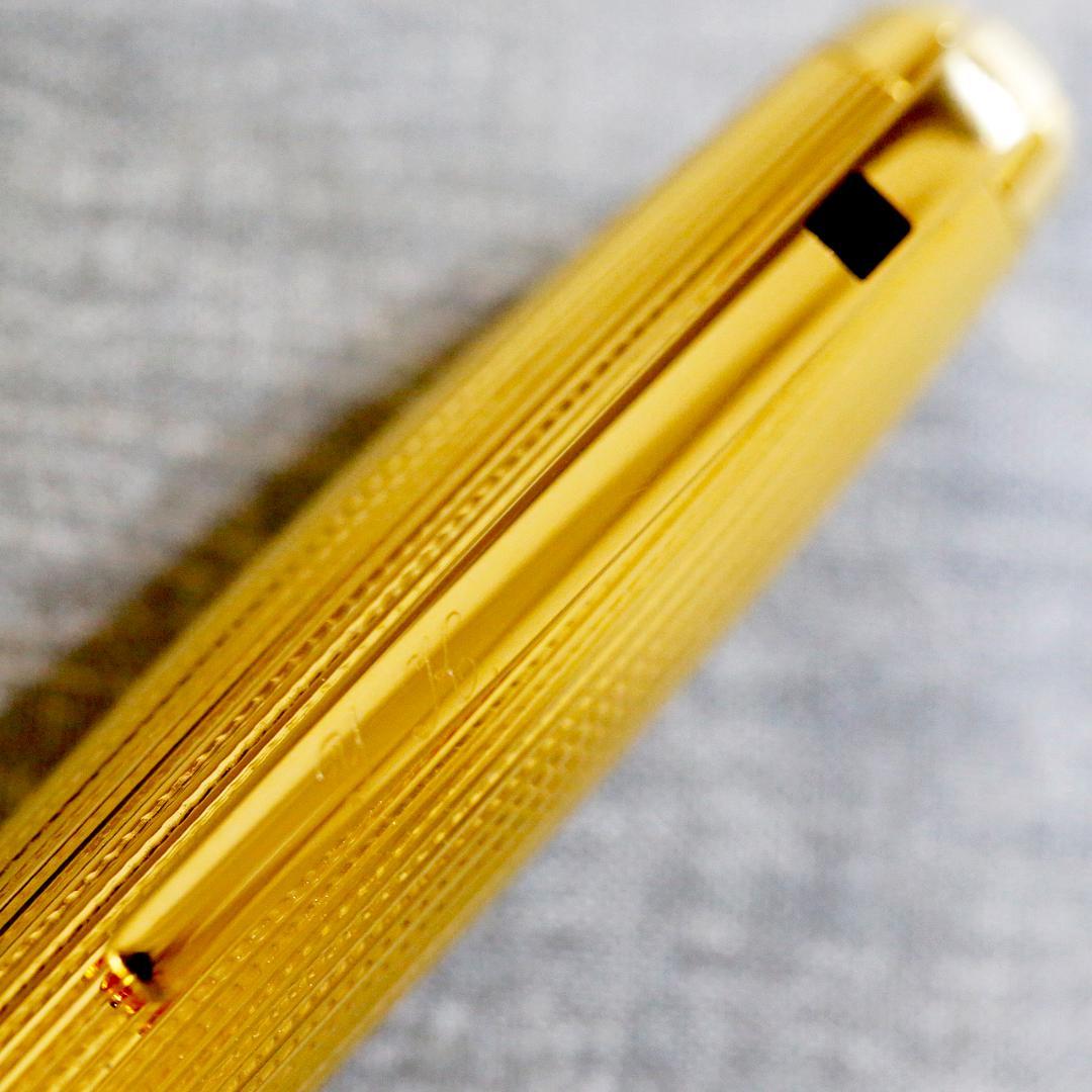 【美品 送料込み】デュポン 万年筆 オランピオ ゴールド