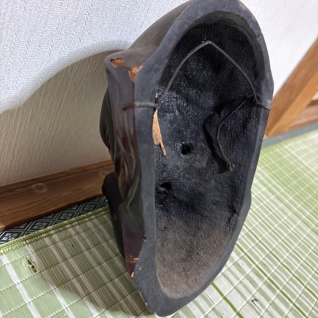 双芸社 乾漆 迦楼羅 カルラ 能面 面 お面 伎楽 神楽 双藝社 般若　烏丸　鬼