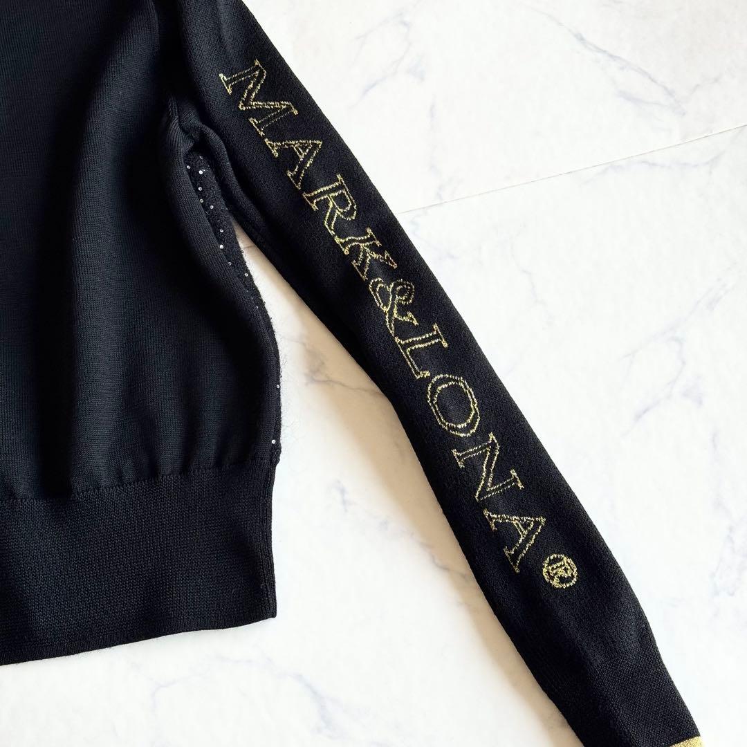 美品 2023AW マークアンドロナ Ever Luxe Knit ハイネック
