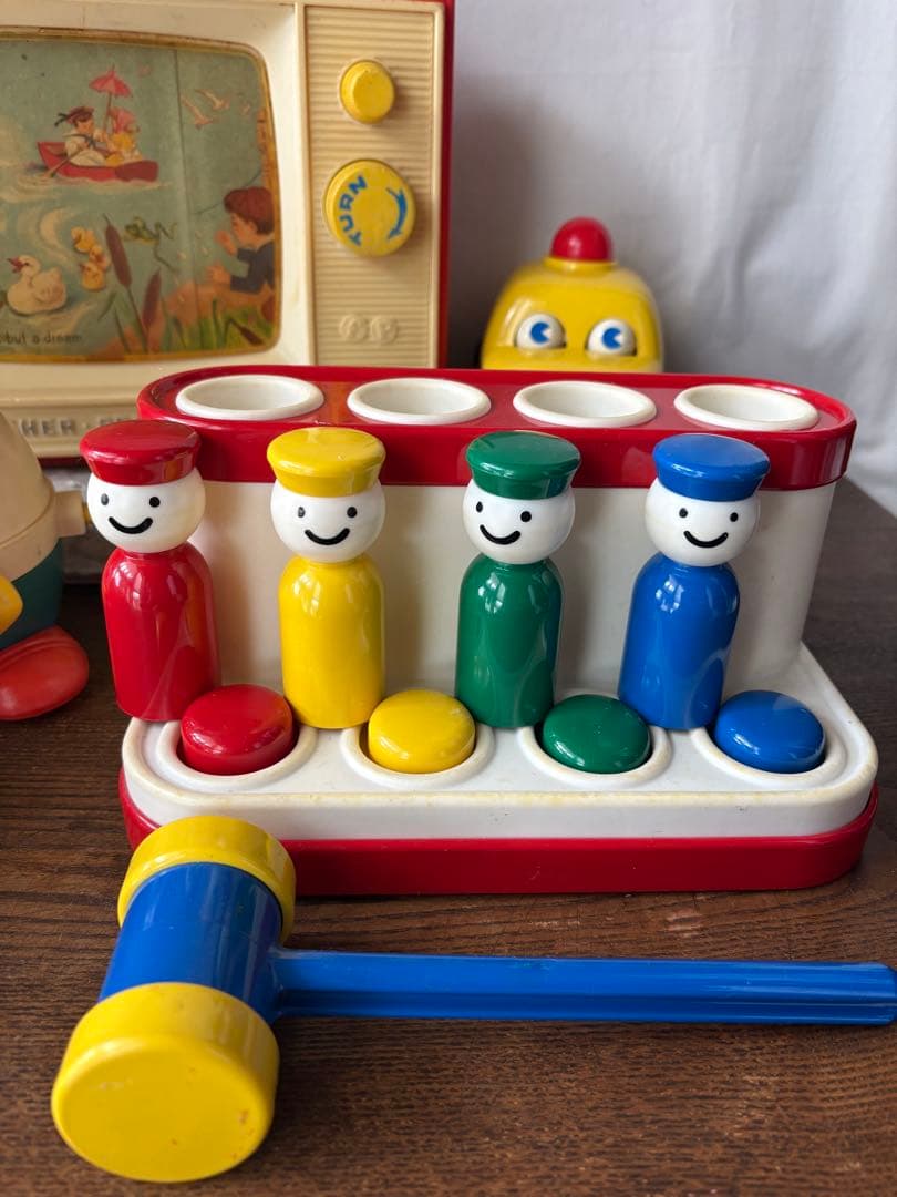 ビンテージ オモチャ フィッシャープライス他 最終価格6点まとめ売り