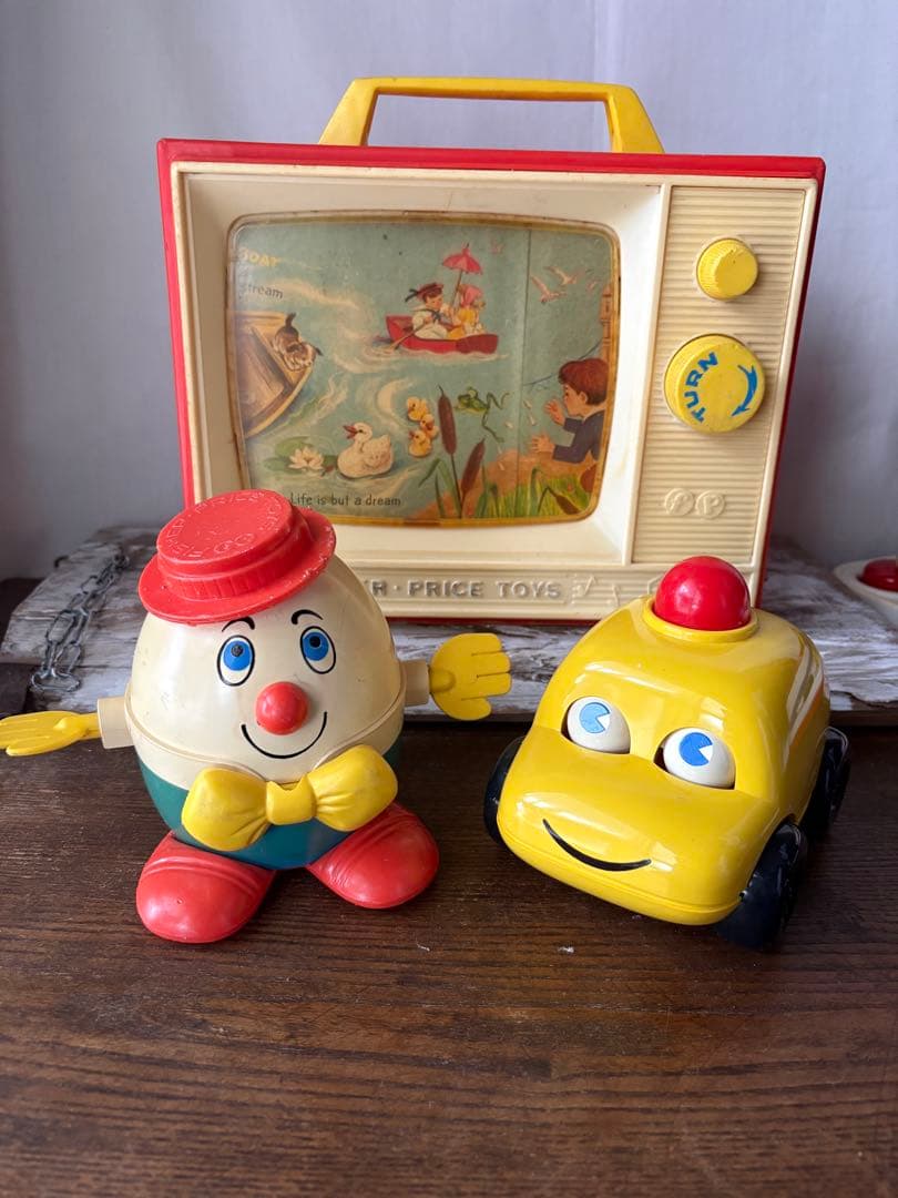 ビンテージ オモチャ フィッシャープライス他 最終価格6点まとめ売り