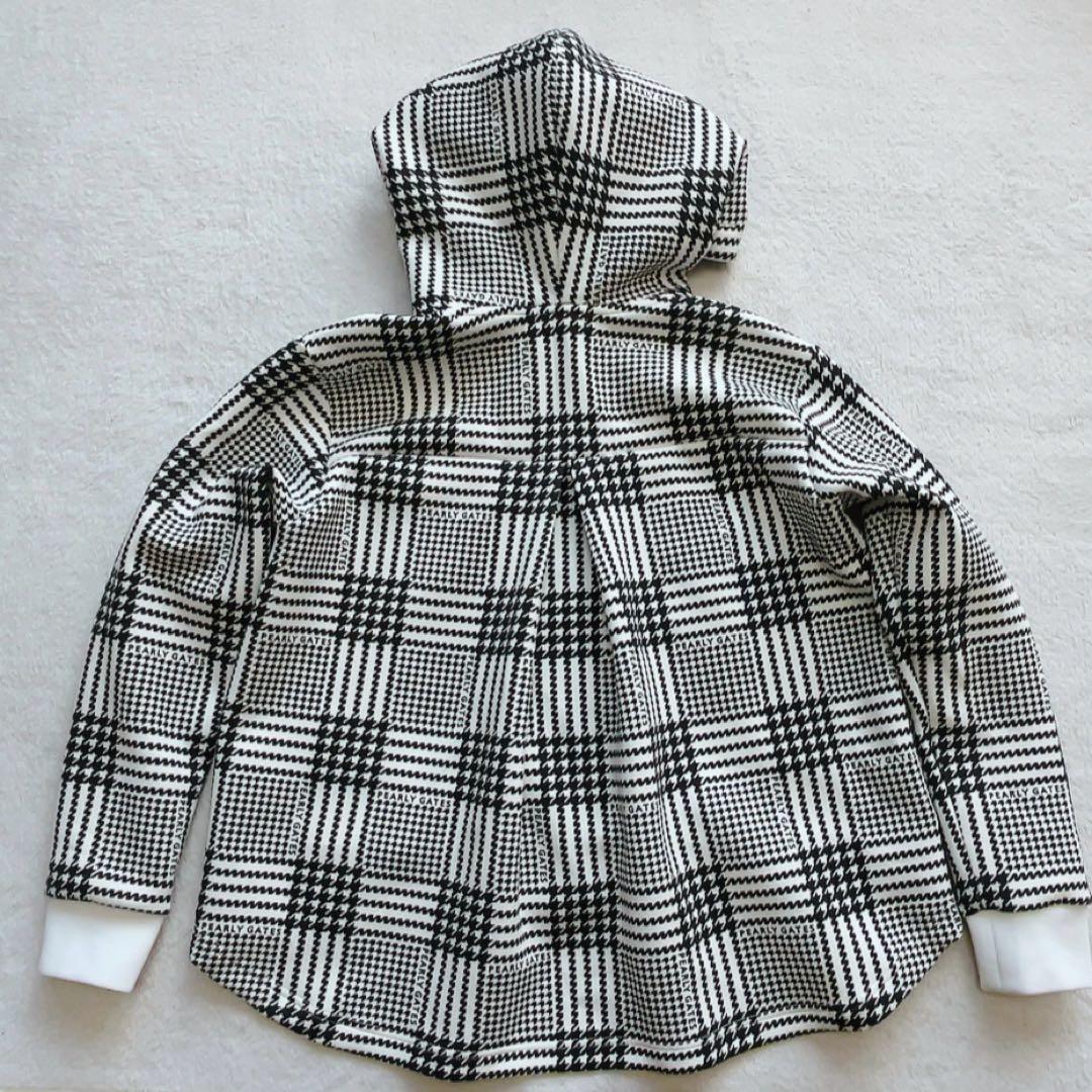 極美品　近年　パーリーゲイツ　セットアップ　千鳥　パーカー　チェック　パンツ