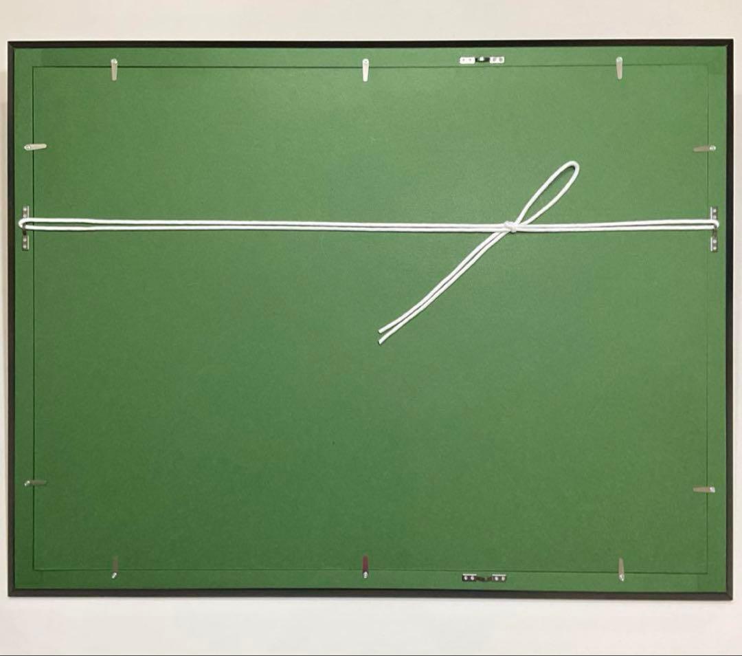 絵画・額縁・版画・津田耕・「Duets」・ピエゾグラフ・美術品・インテリア・雑貨