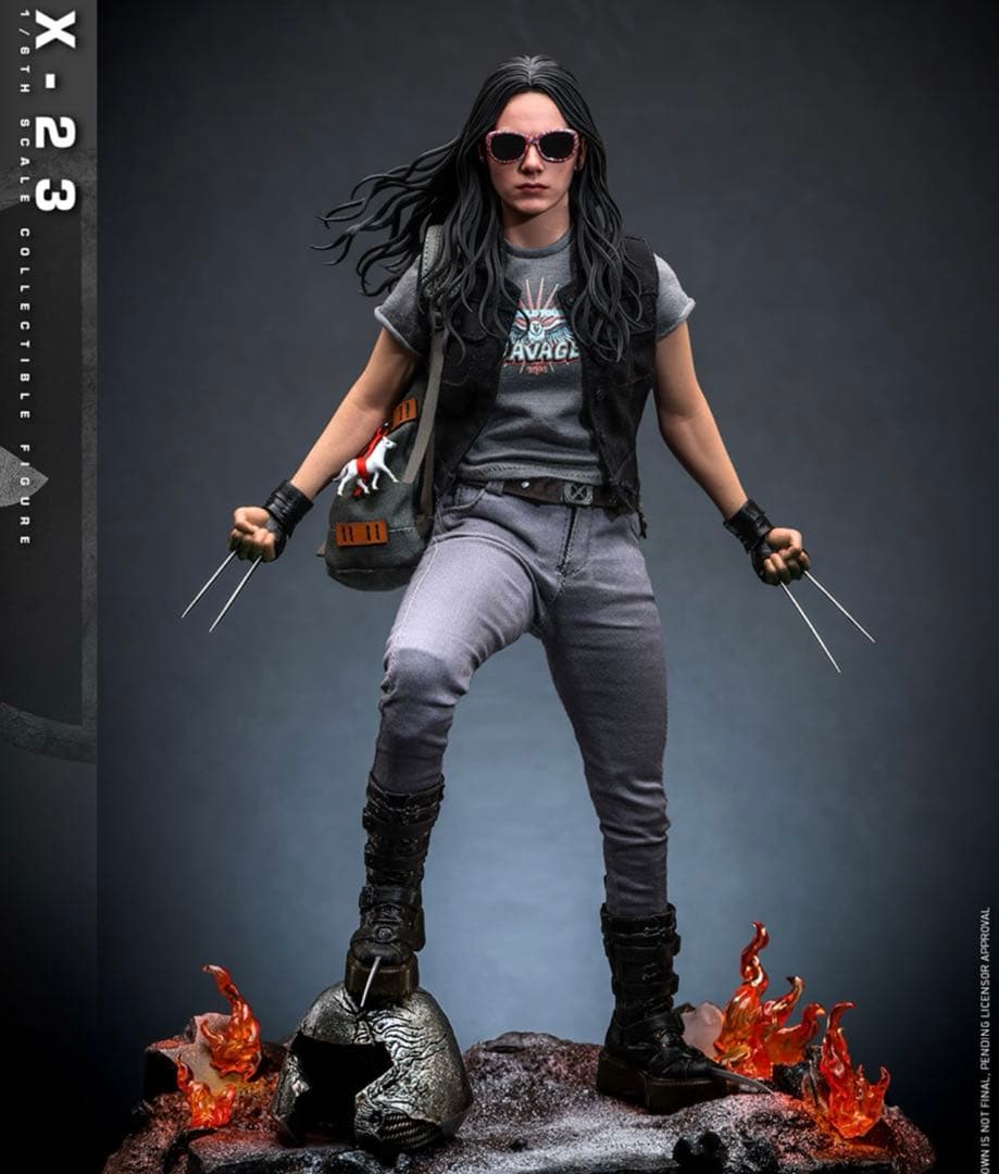 ホットトイズ　ムービーマスターピース　デッドプール　ウルヴァリン x-23