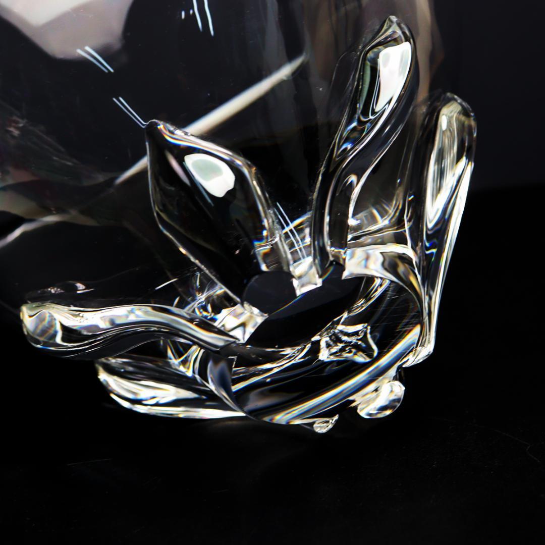 Steuben Galss ディープフラワーボウル 花器 果物鉢