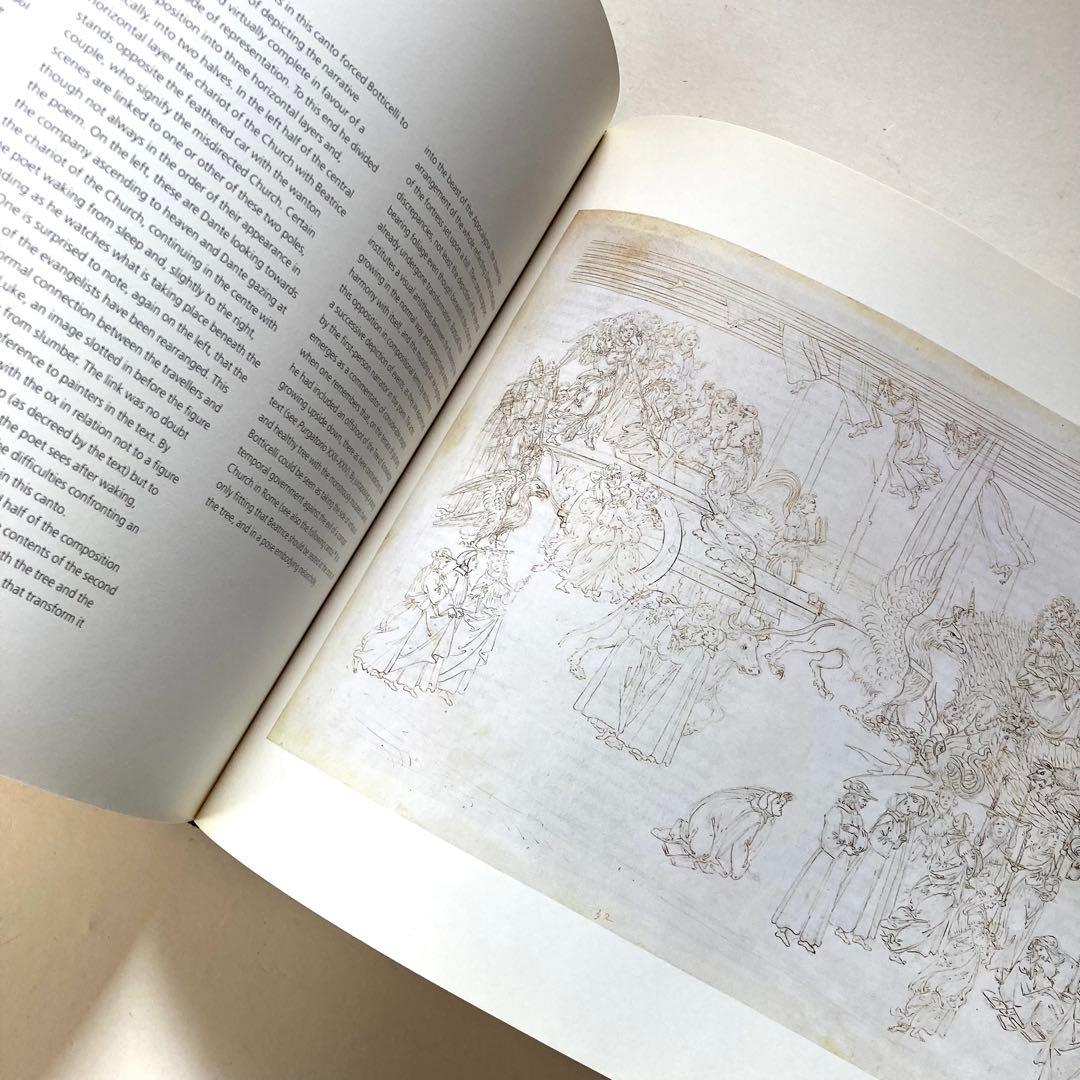 Botticelli dante ボッティチェリ ダンテ 神曲 大型画集