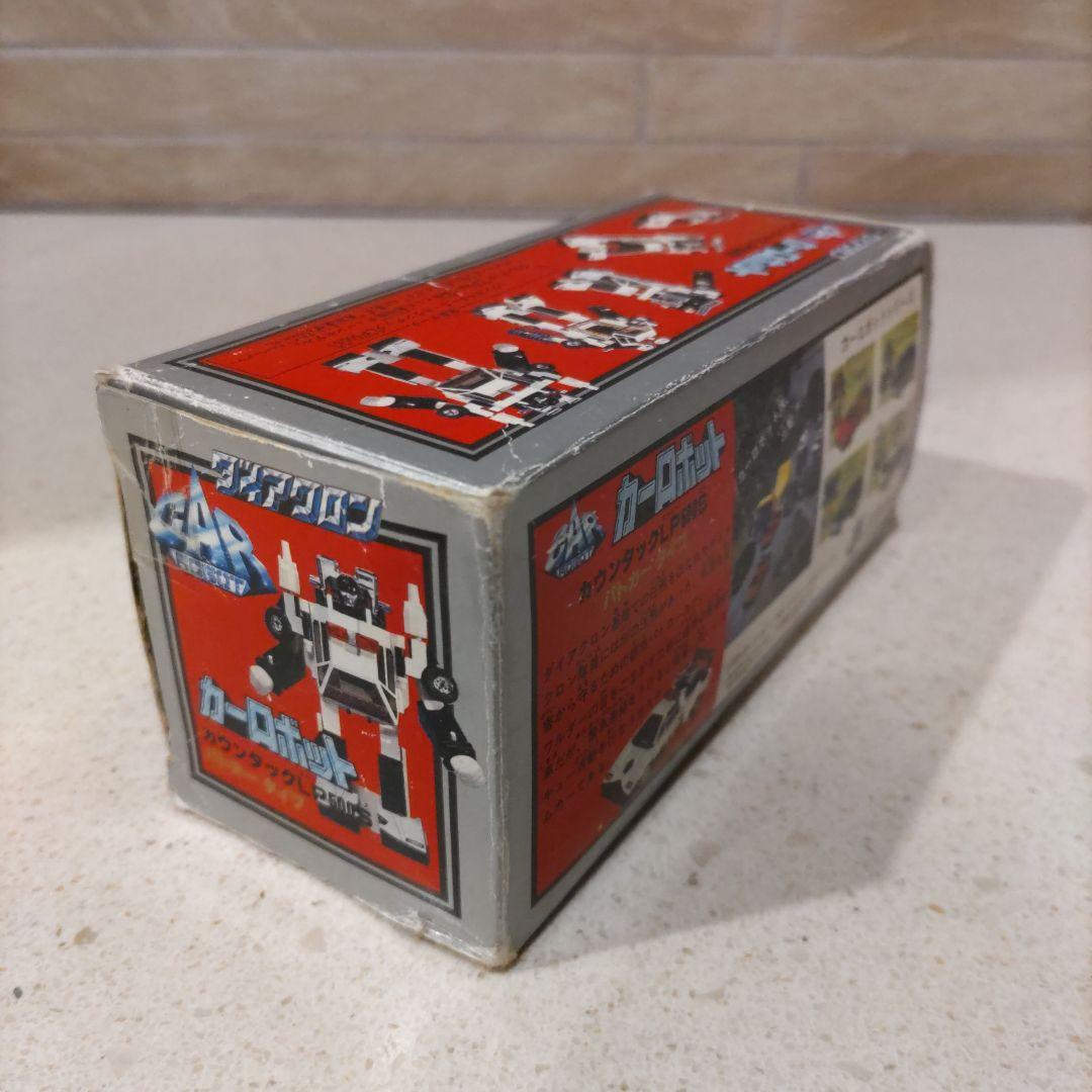 ダイアクロン　カーロボット　No.3 カウンタックLP500S　パトカータイプ