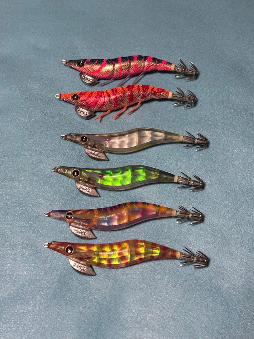 まとめ売り　28本セット 3.5号15本　 3号13本　DUELエギ パタパタ