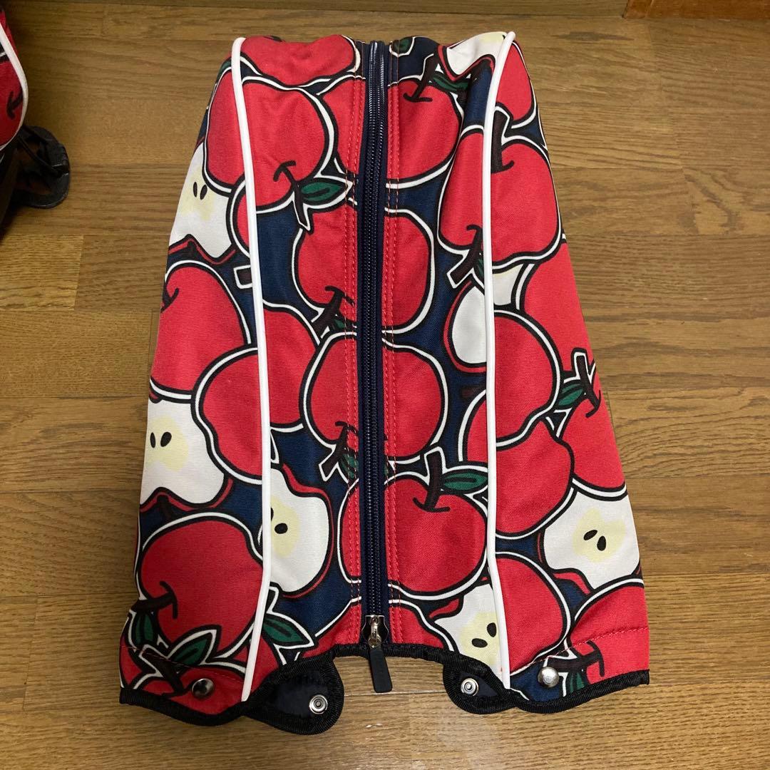 希少 パーリーゲイツ キャディバッグ ゴルフバッグ りんご 林檎 アップル