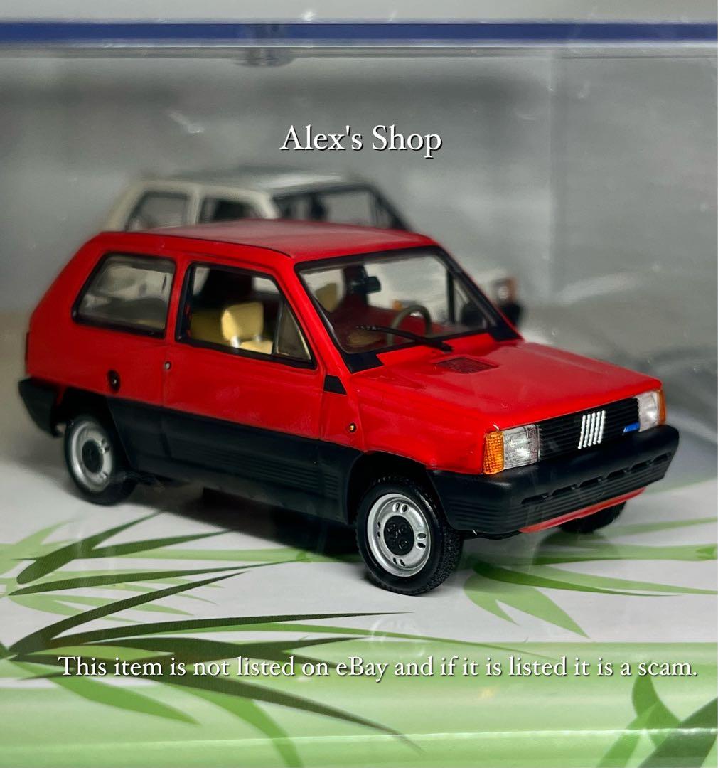 限定モデル❗️ミニチャンプス FIATパンダ30周年記念2台セット