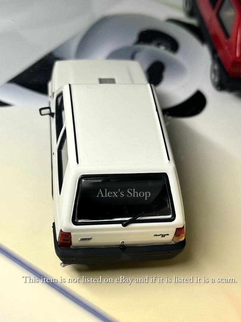 限定モデル❗️ミニチャンプス FIATパンダ30周年記念2台セット