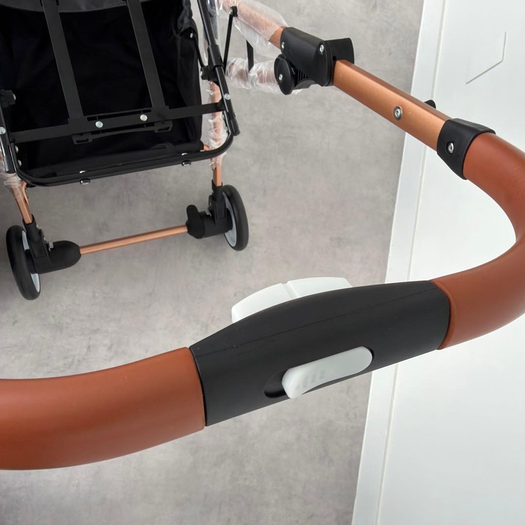 開封済み　未使用　ペットカート ブラック