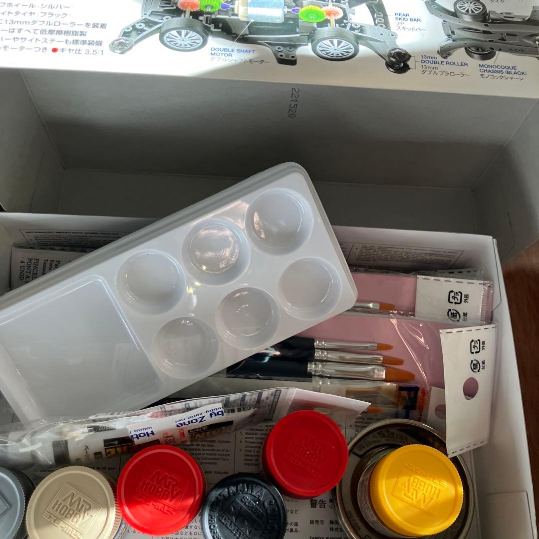 ミニ四駆パーツセット スターターパック付き