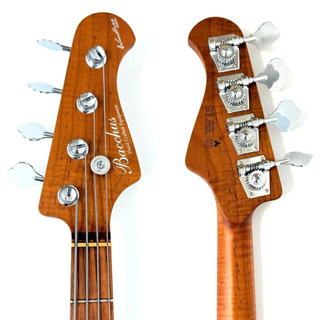 【美品】Bacchus SWL4-ASH RSM エレキベース バッカス