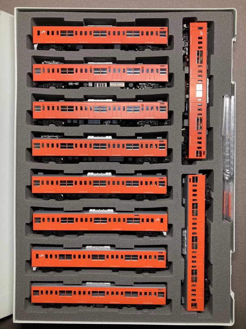 室内灯付 201系 オレンジ 中央線快速 分割編成 基本増結セット TOMIX