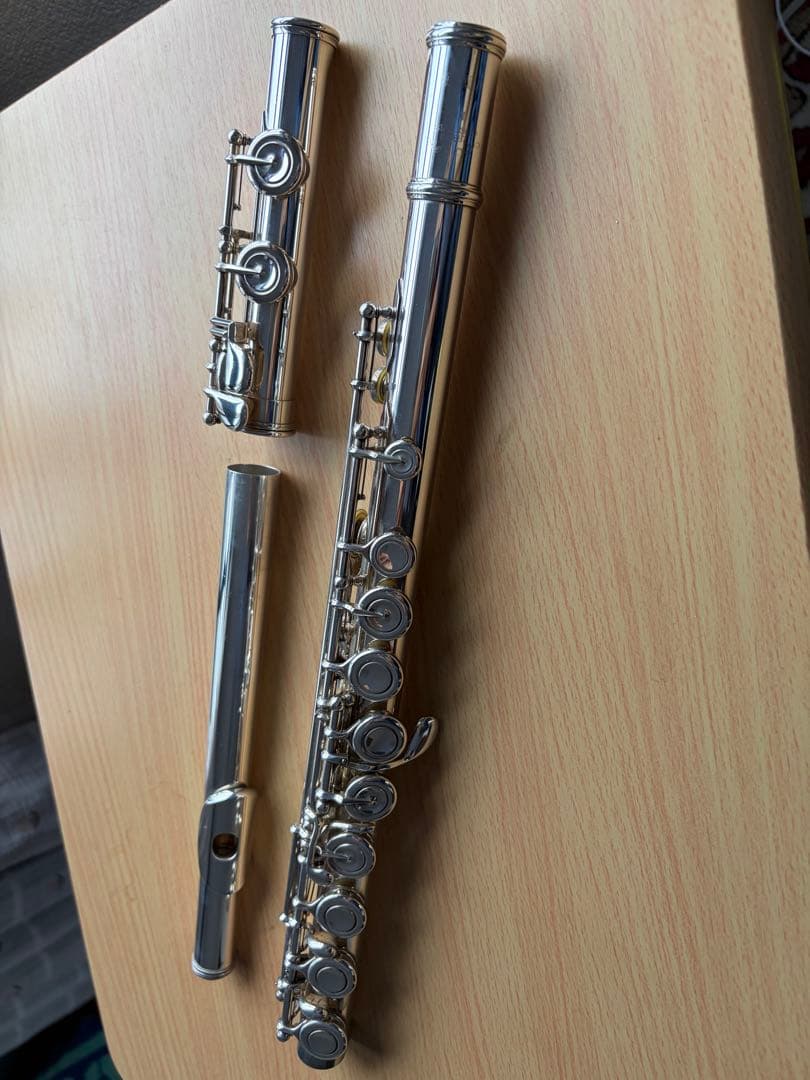 YAMAHA YFL-514 プロフェッショナルモデル　ハンドメイドEメカ付き