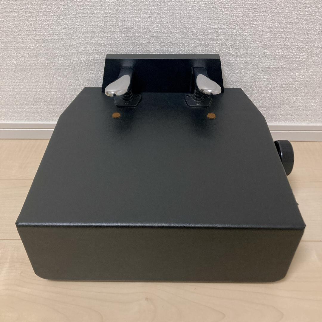 吉澤 PEACOCK ピアノ補助ペダル AX-T1 高さ調整 黒 ピーコック