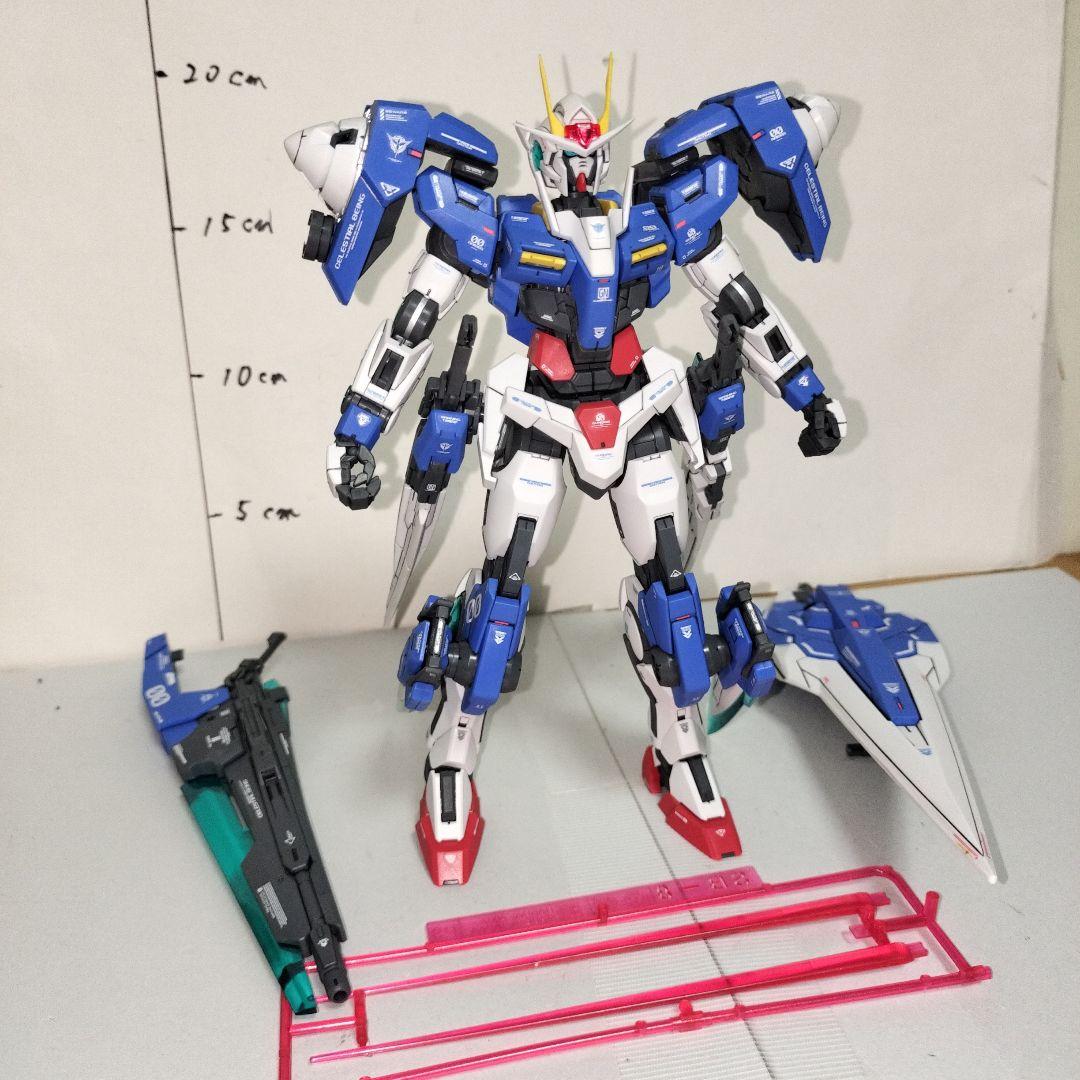 MG 1/100 ダブルオーガンダム セブンソードG 塗装完成品 ガンプラ