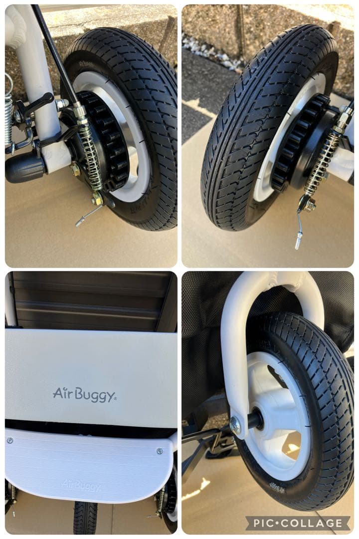 エアバギー ブレーキモデル ホワイトフレーム 一度使用