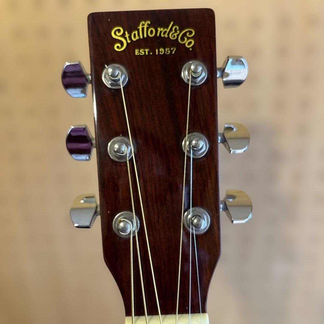 Stafford アコースティックギター サンバースト ハードケース付
