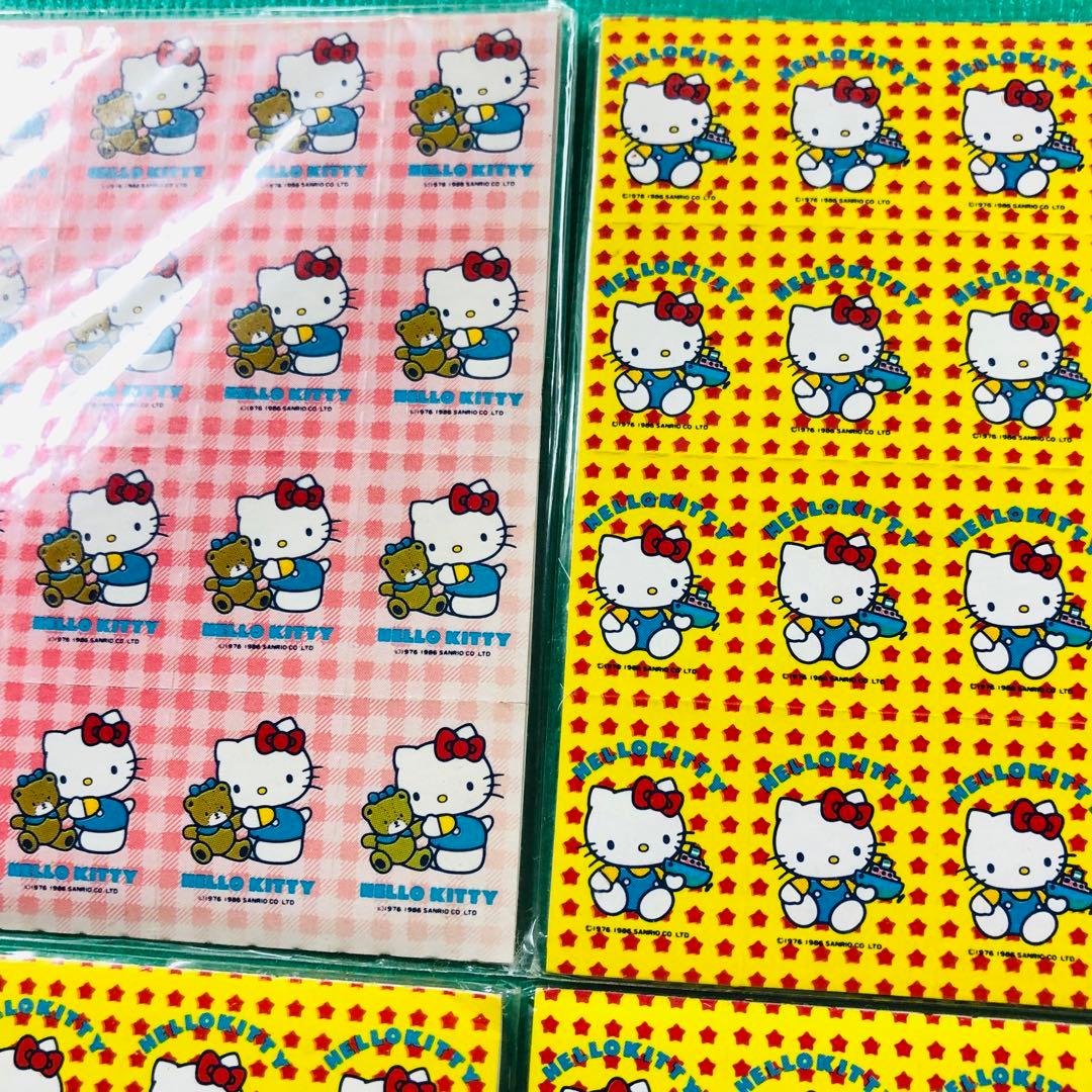 1986年製 激レア★ハローキティ 超ミニサイズ トランプ 2種4個セット