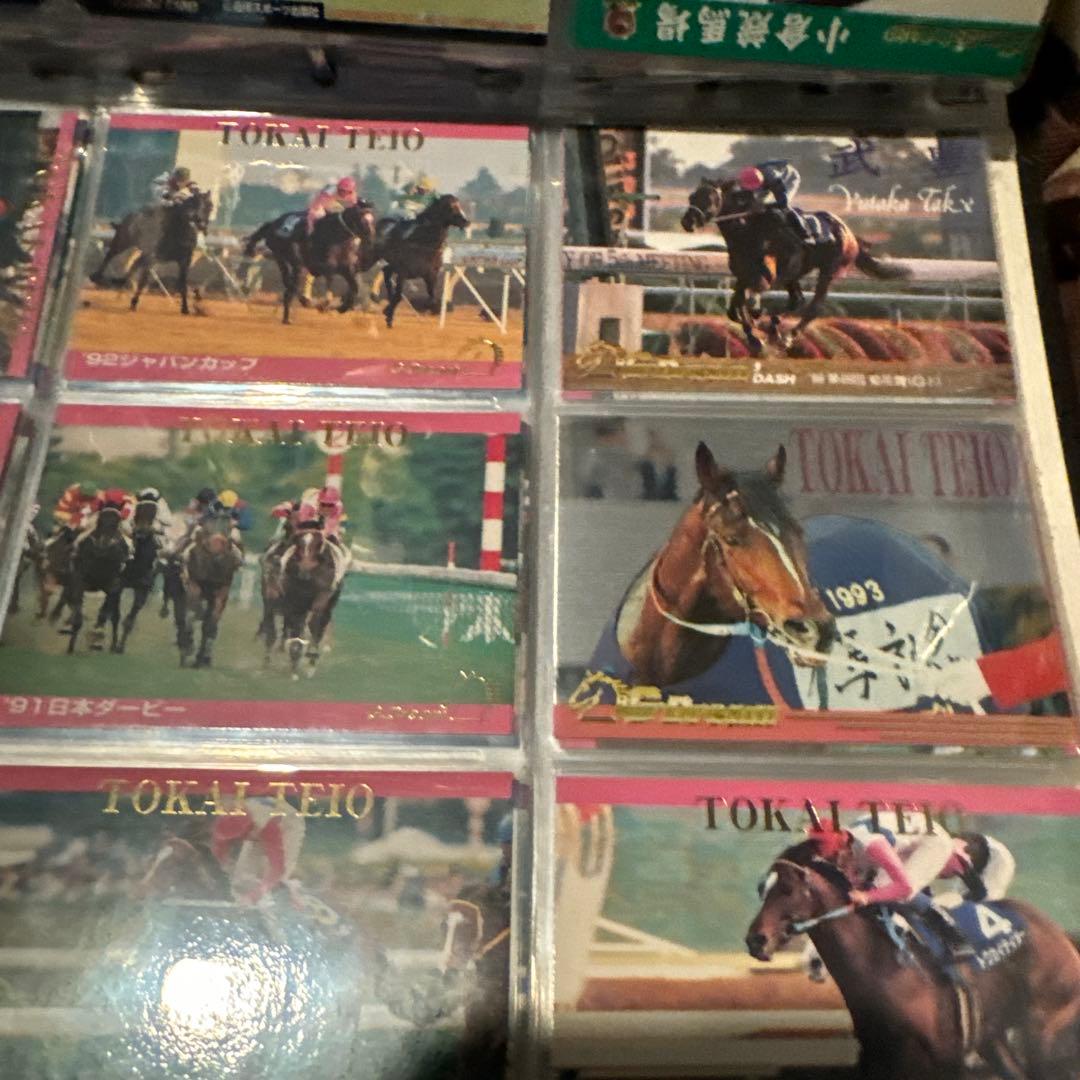 競馬　GIホースカード　大量350枚以上　オマケ　仮面ライダーホルダー
