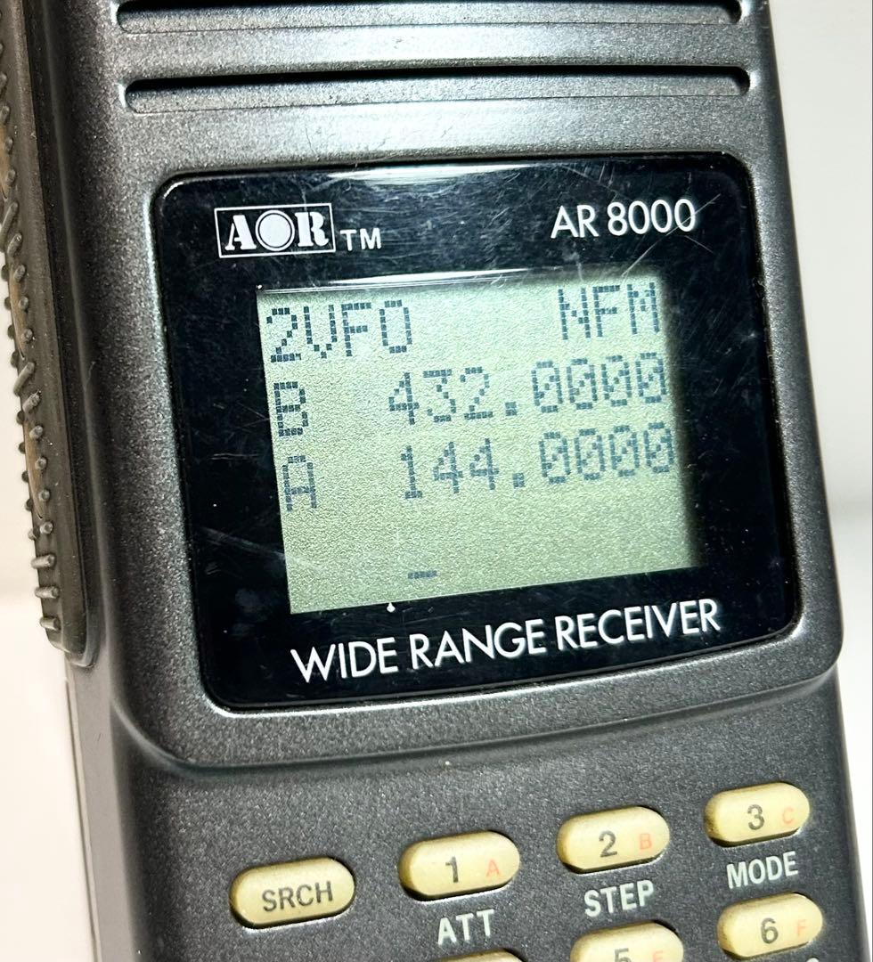 AOR マルチバンドレシーバー AR8000 動作品