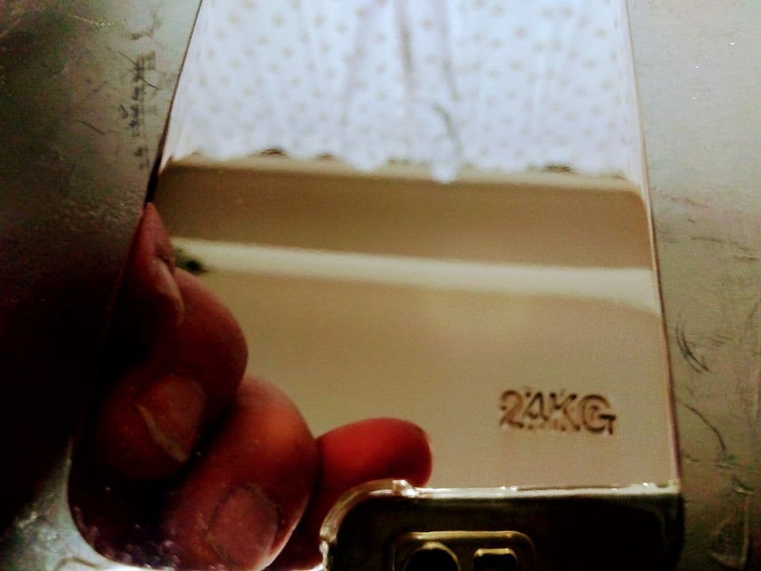 参考品.Swiss Bank ３８８g位.純金バー 999.9.裏画24KG有り