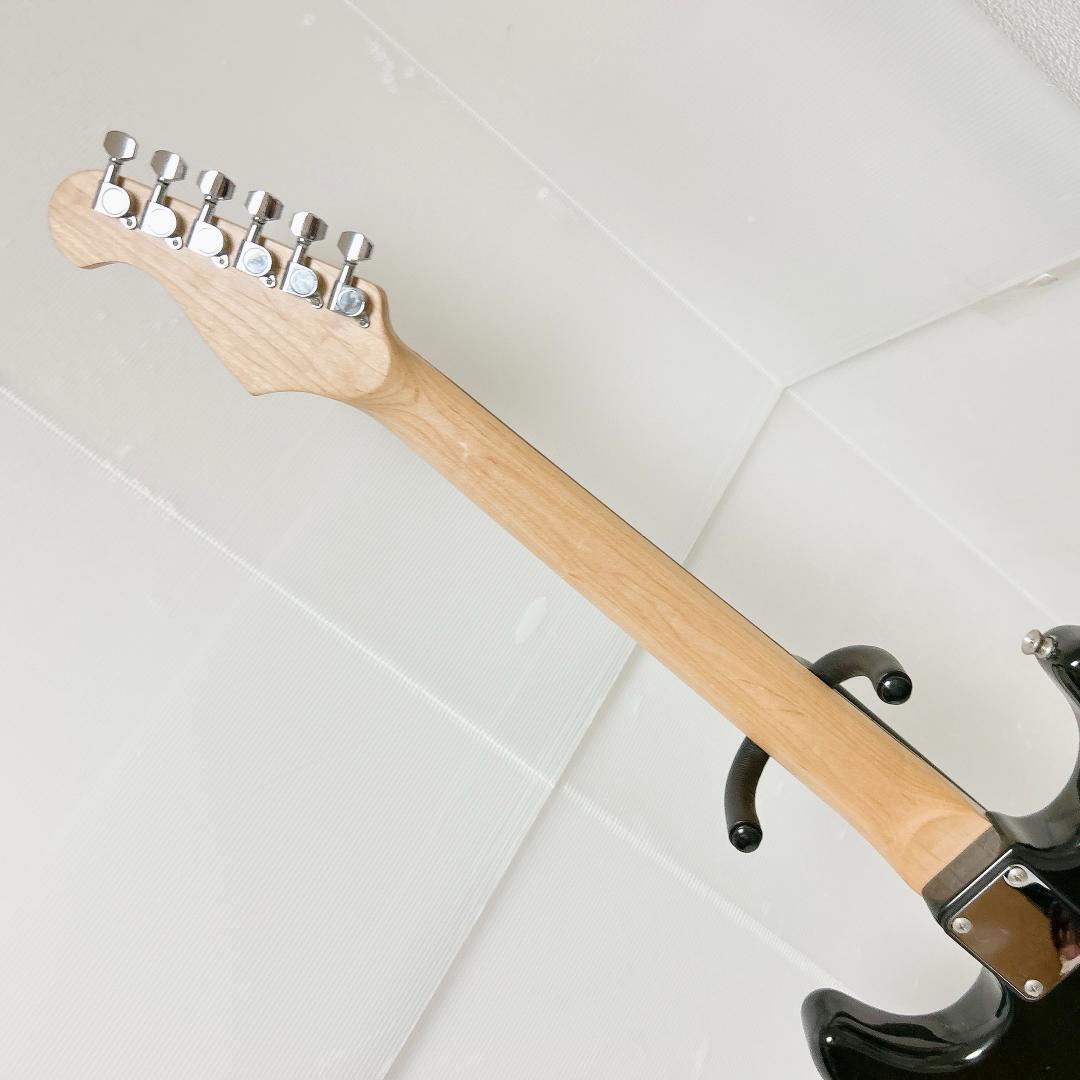 美品 Crush by orange クラッシュ ストラトキャスター ブラック