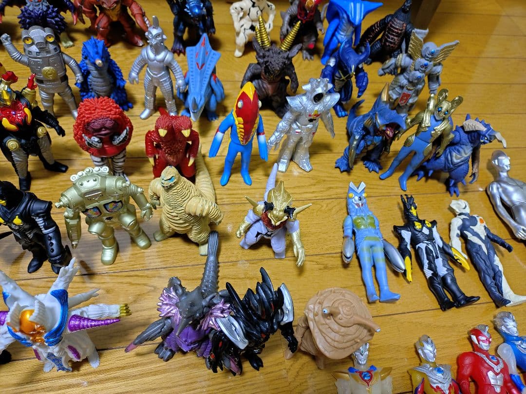 ウルトラ怪獣　ソフビ　79体　バラ不可