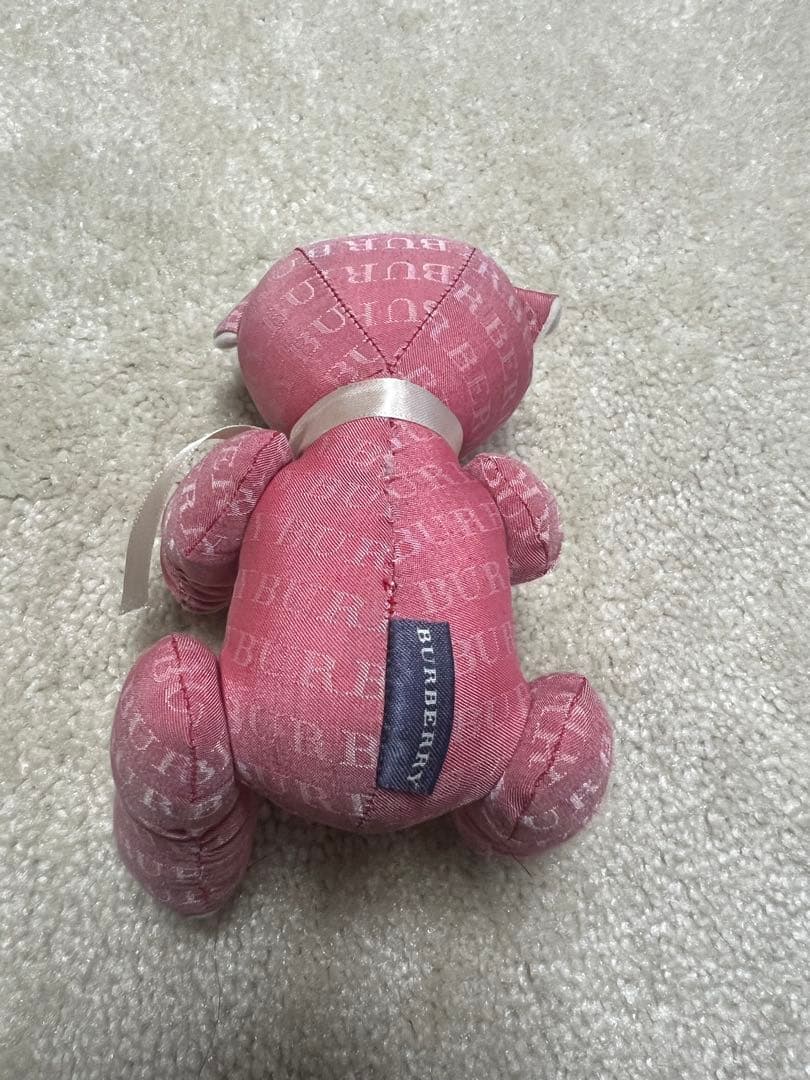 ベージュ BURBERRY クマぬいぐるみ2点セット