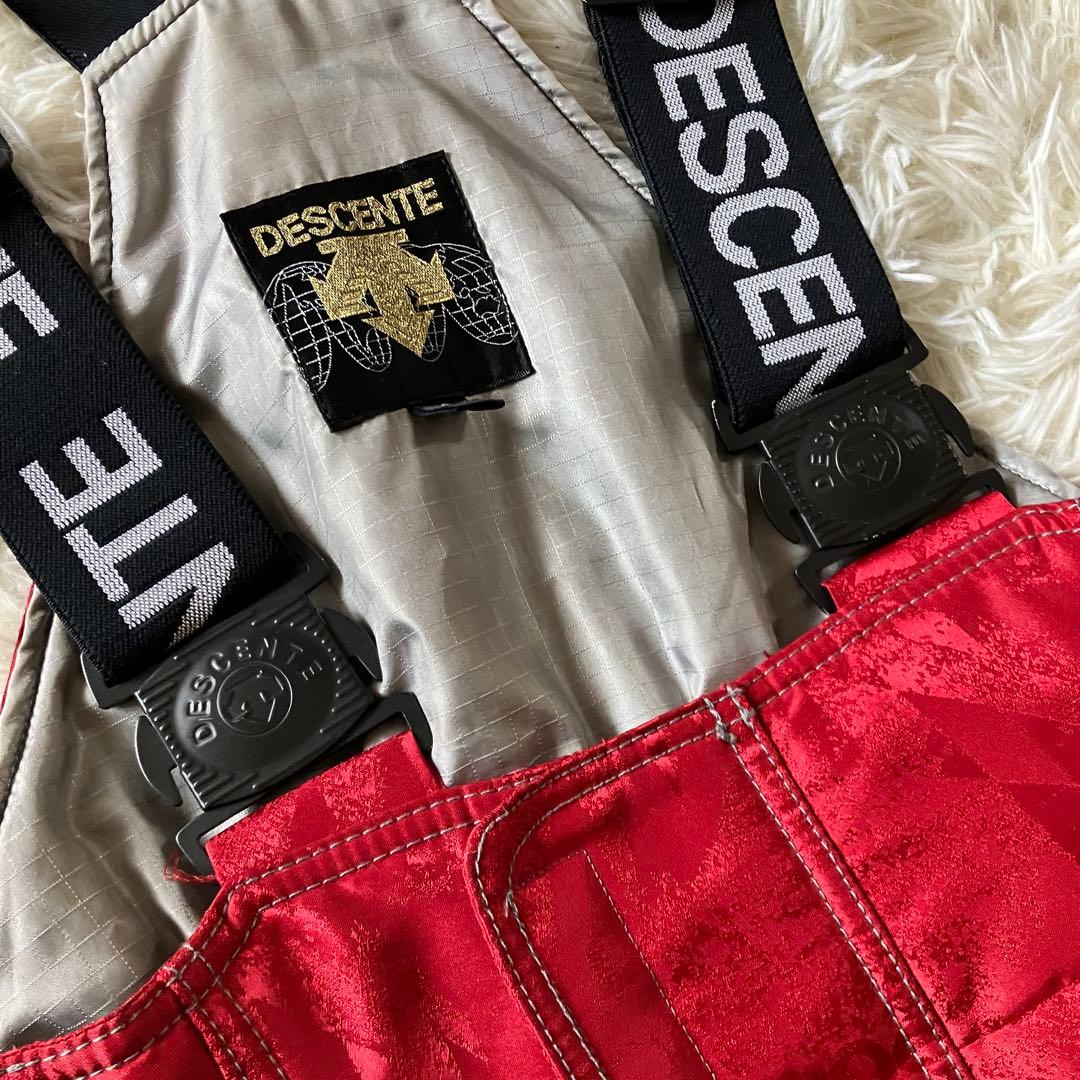#3L✨DESCENTE✨スキーウェア 上下セット メンズS 90s レトロ