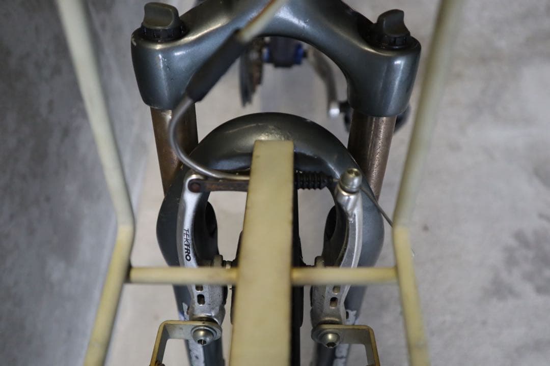 【引取り限定】Giant cs3400 クロスバイク 青 キャリア付き