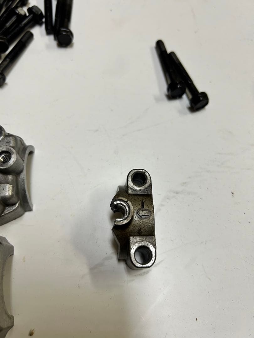 XJ400 ヘッドカバー　カムシャフトセット