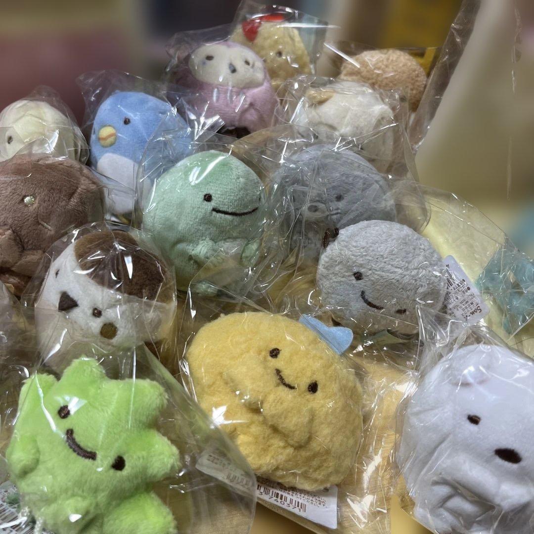 すみっコぐらし　お部屋　てのりぬいぐるみセット