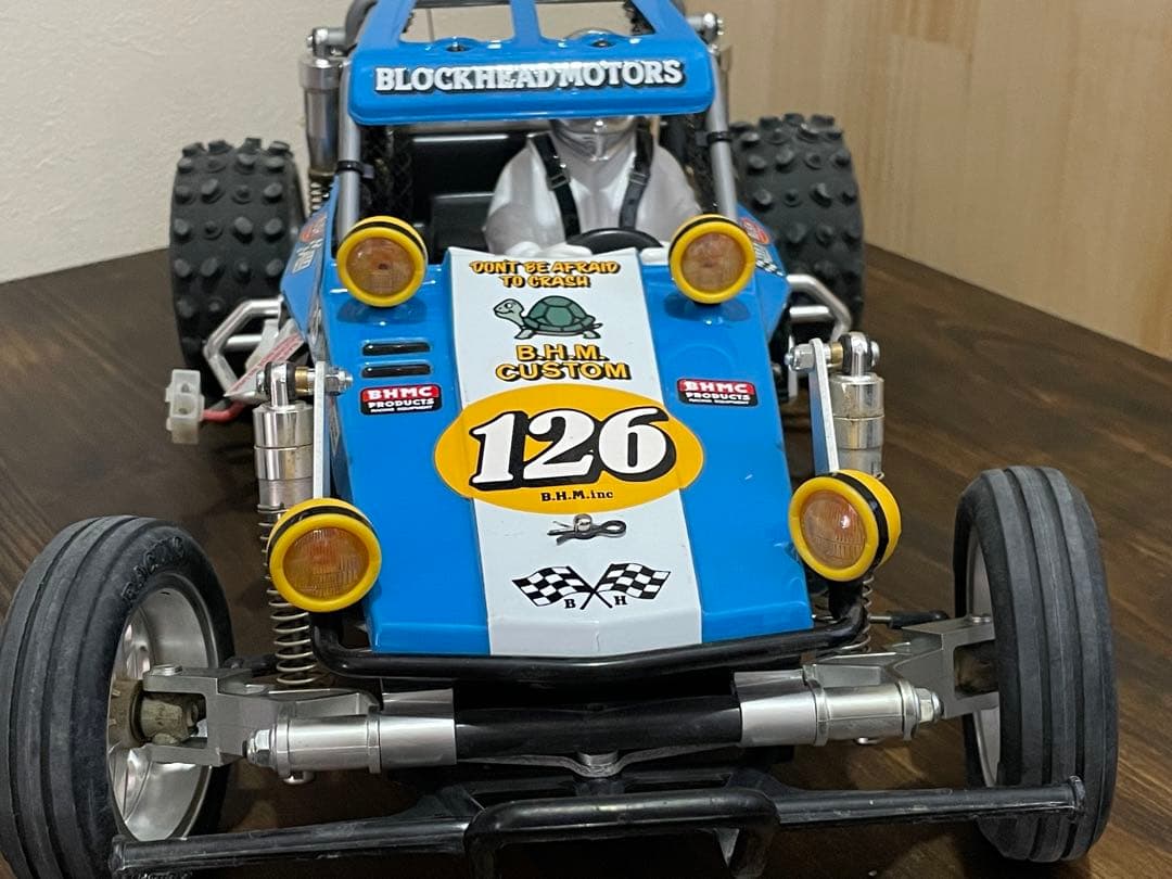 タミヤ　ブロックヘッドモーター ワイルドワン　XB 完成車　フルベアリング