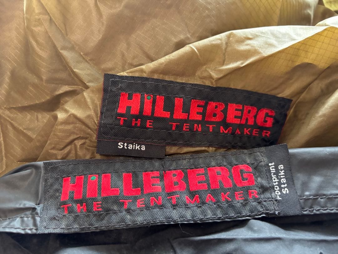 ヒルバーグ　スタイカ　サンド　フットプリント付