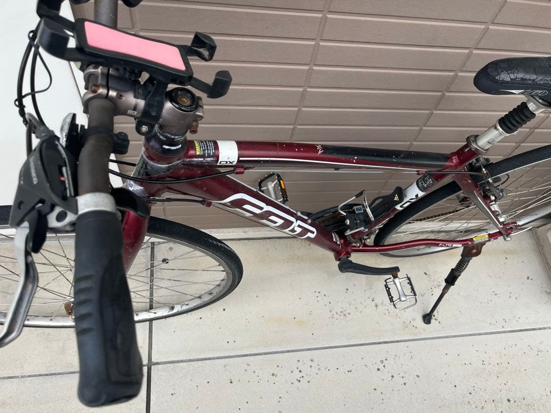【最安値】Felt CX ロードバイク 赤 Topeak付き48