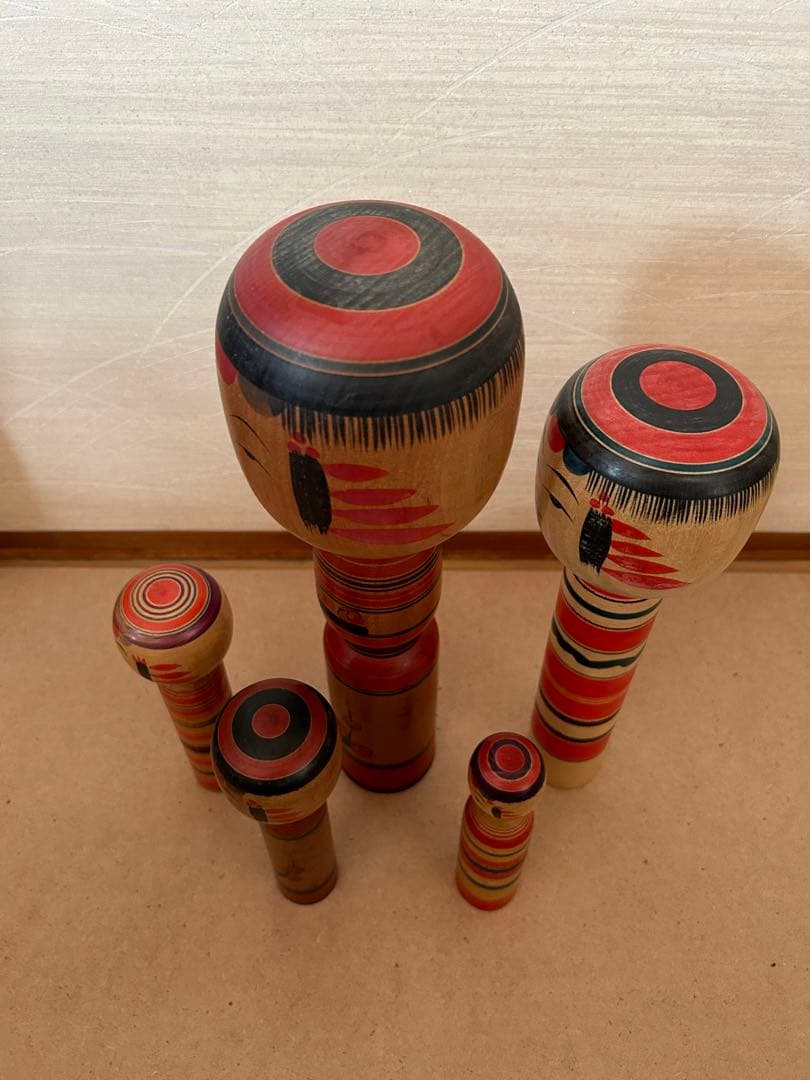 こけし 弥治郎系 高橋精志 5本セット