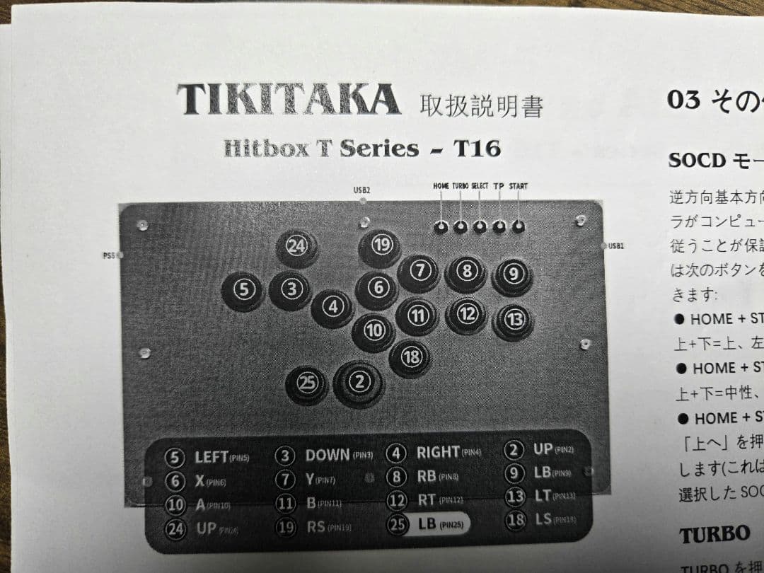 TIKITAKA　t16　レバーレスコントローラー