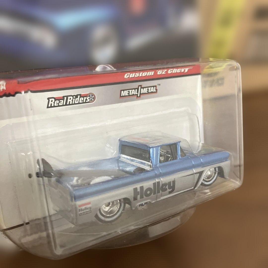 ホットウィール　CUSTOM 62 CHEVY PICKUP 青　レア
